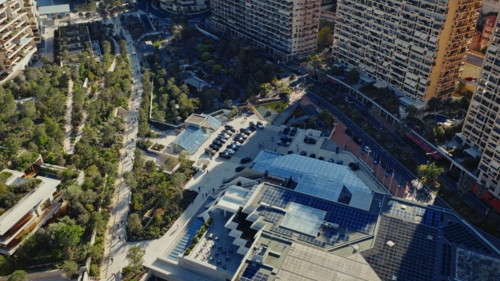 Vue aérienne de Monaco lors du BPM Exclusive Special Days 2026